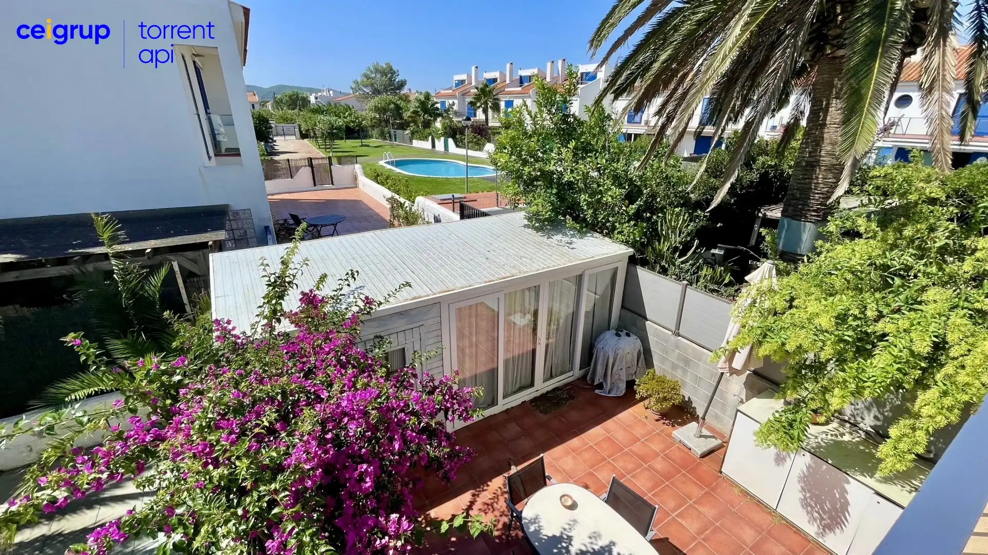 Jardín de Casa adosada en venta en L'Estartit con Terraza y Balcón