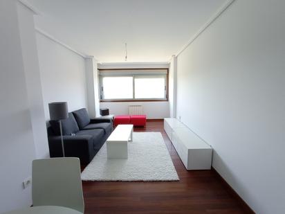 Sala d'estar de Pis en venda en Pontevedra Capital  amb Terrassa