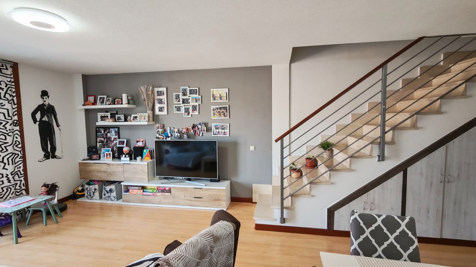 Sala d'estar de Dúplex en venda en Horche amb Aire condicionat, Terrassa i Traster