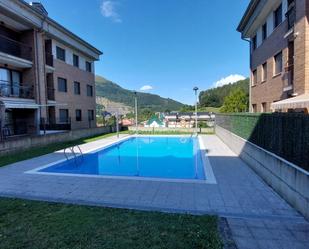 Schwimmbecken von Erdgeschoss miete in Limpias mit Terrasse