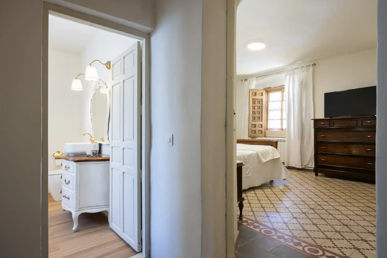Habitación de Casa o chalet en venta en El Puente del Arzobispo con Aire acondicionado, Calefacción y Jardín privado