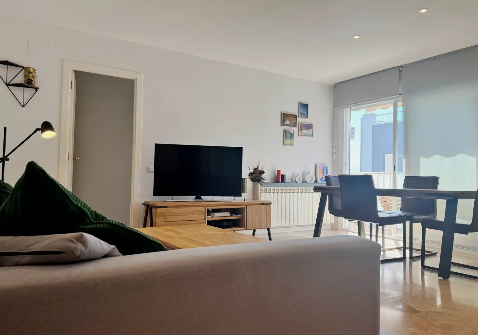 Sala de estar de Piso en venta en Girona con Aire acondicionado, Calefacción y Trastero