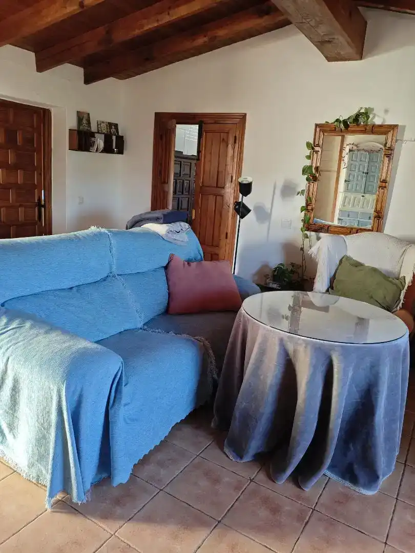 Sala de estar de Piso para compartir en Iznate con Aire acondicionado