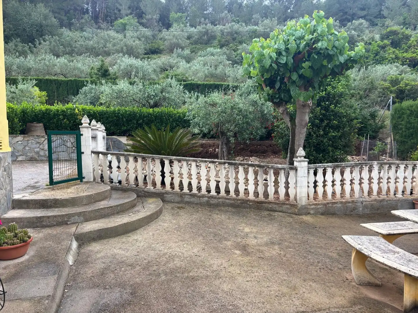 Garden of Houses for sale in Simat de la Valldigna  with Air Conditioner, Heating and Swimming Pool