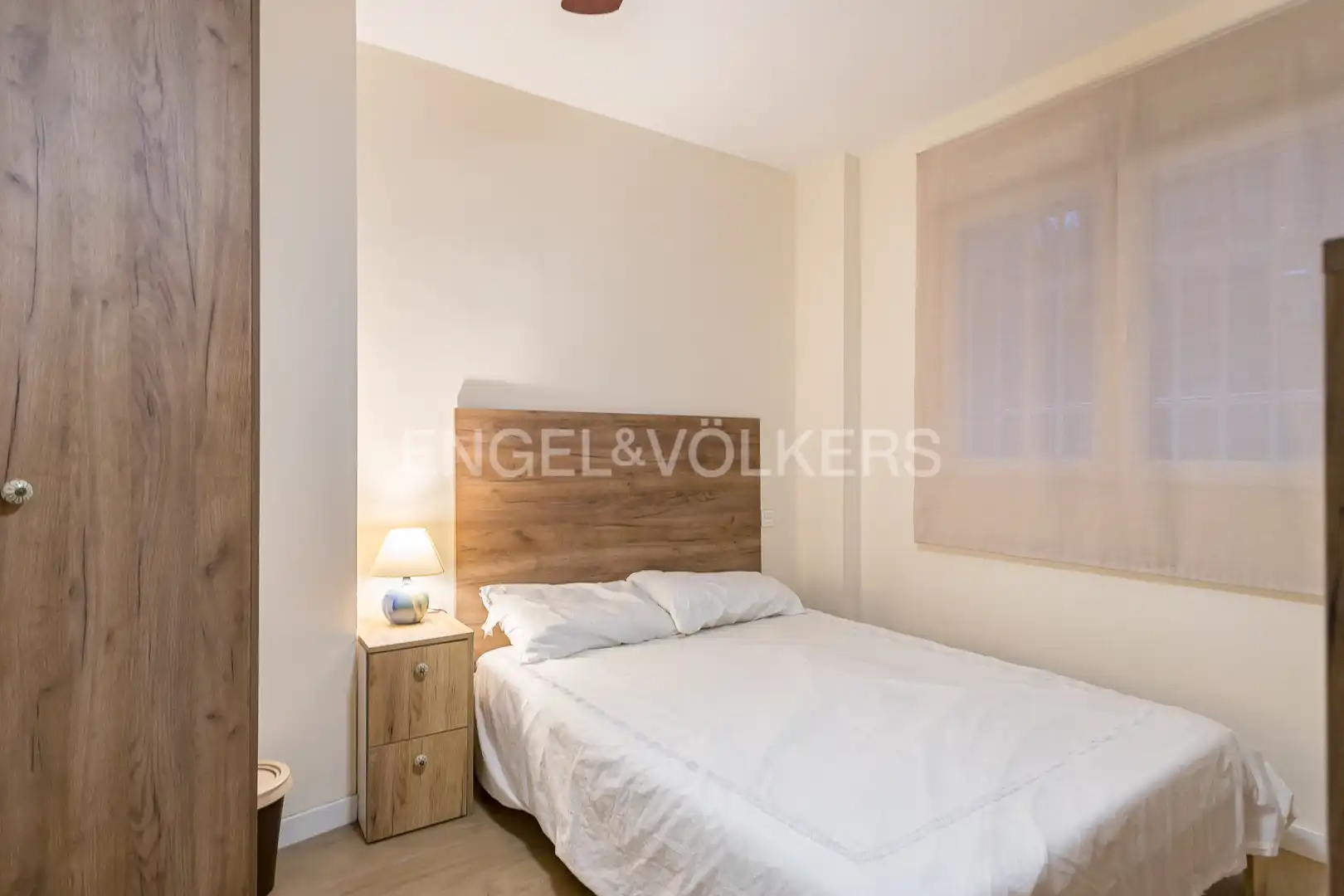 Schlafzimmer von Wohnung zur Miete in Madrid mit Klimaanlage und Heizung