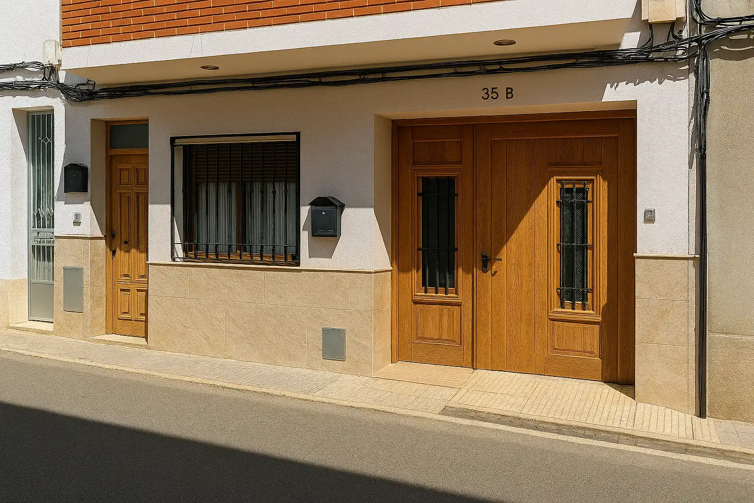 Vista exterior de Piso en venta en Benaguasil