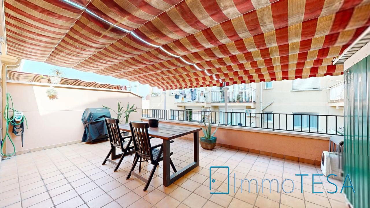 Terrassa de Casa adosada en venda en Barberà del Vallès amb Calefacció, Parquet i Terrassa