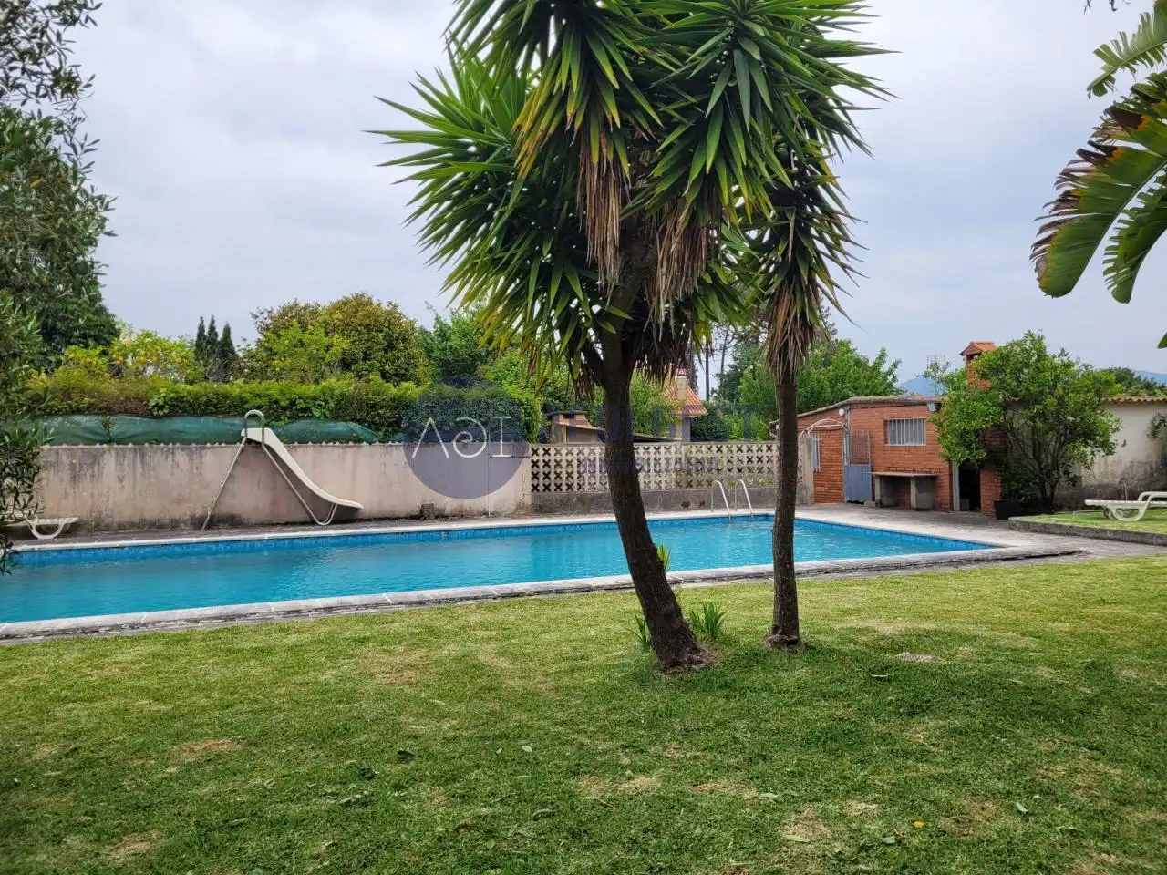 Swimming pool of Houses for sale in Nigrán  with Heating, Private garden and Terrace