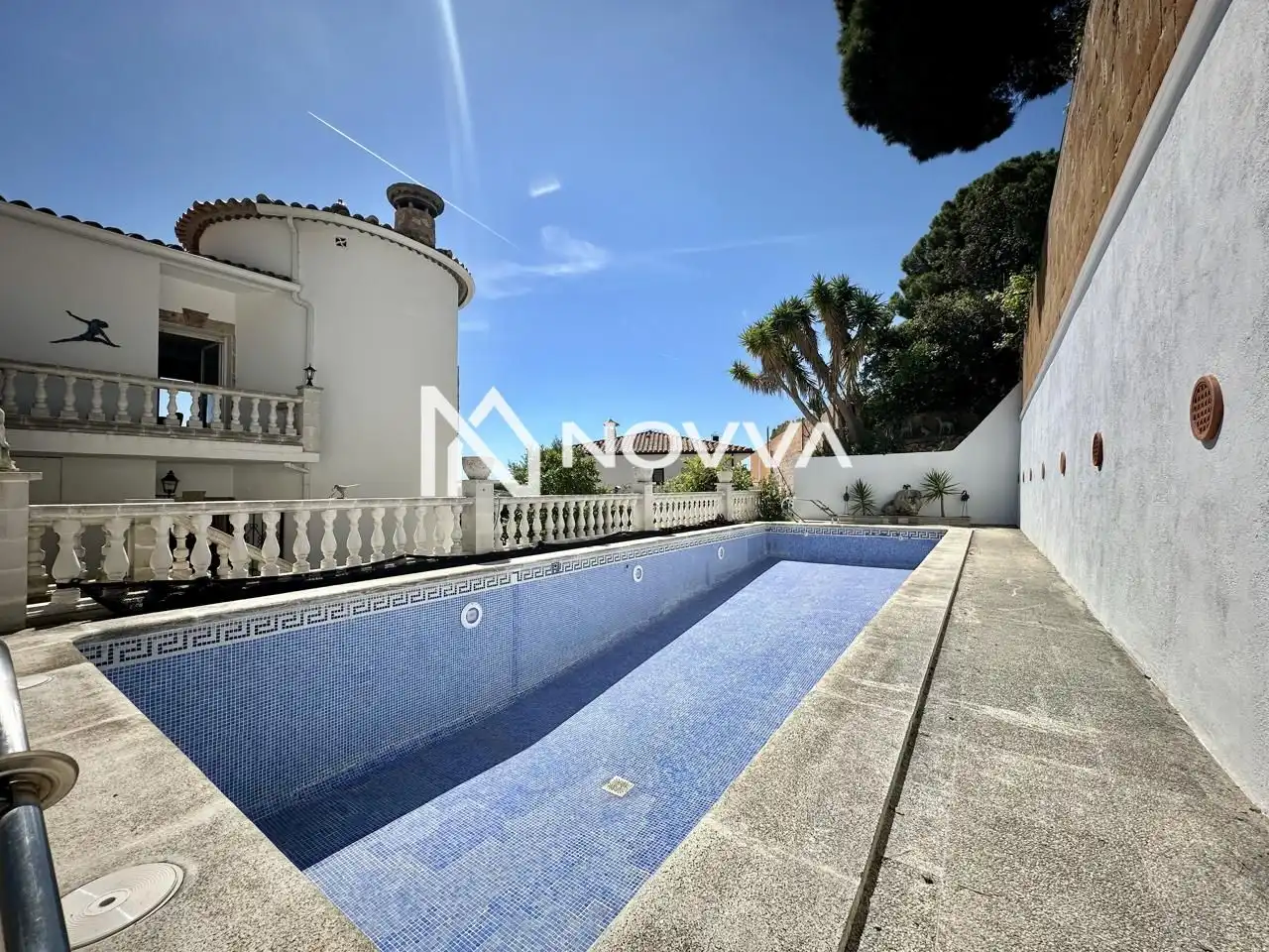Piscina de Casa o xalet en venda en Lloret de Mar amb Jardí privat, Terrassa i Piscina
