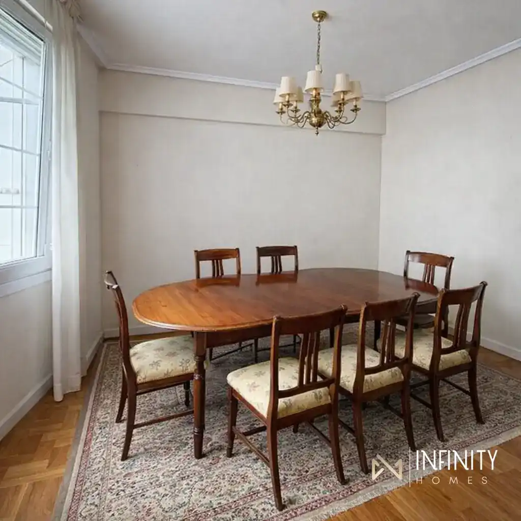 Dining room of Flat for rent in Bilbao   with Heating