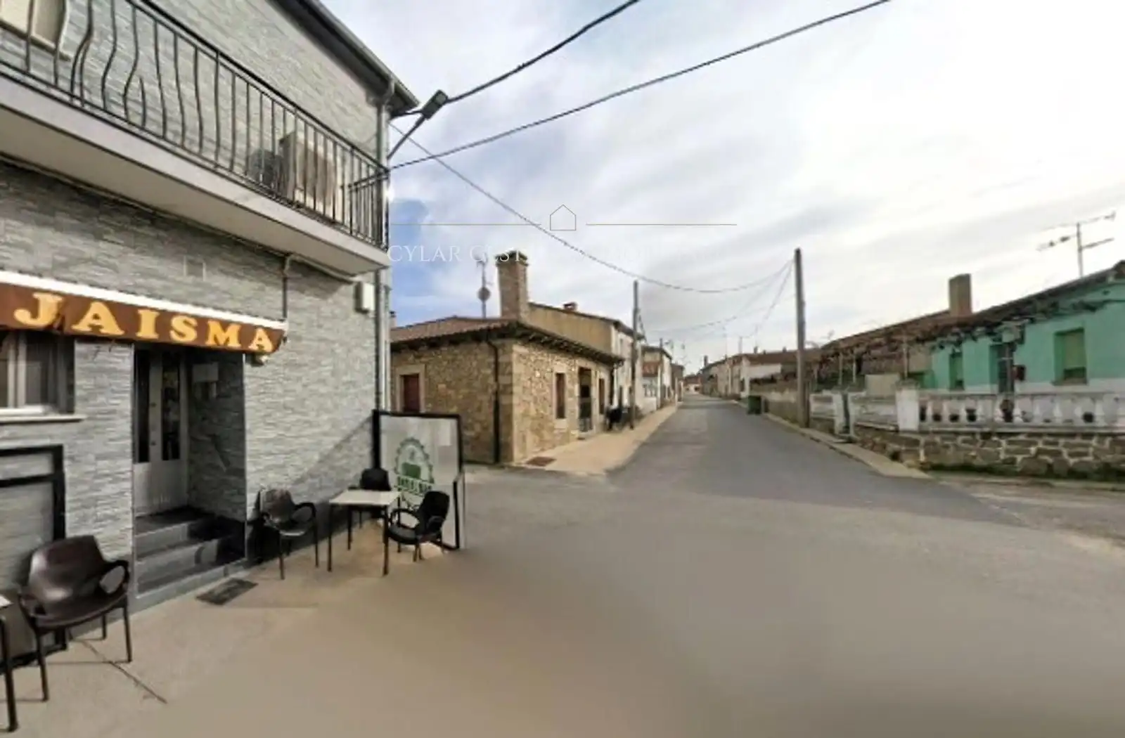 Vista exterior de Casa adosada en venta en Bañobárez con Calefacción, Amueblado y Horno