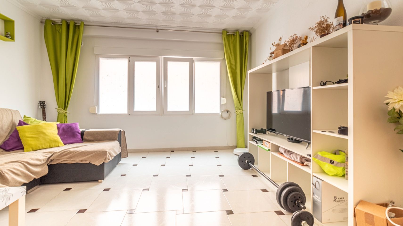 Living room of Flat for sale in Dénia  with Air Conditioner, Heating and Terrace