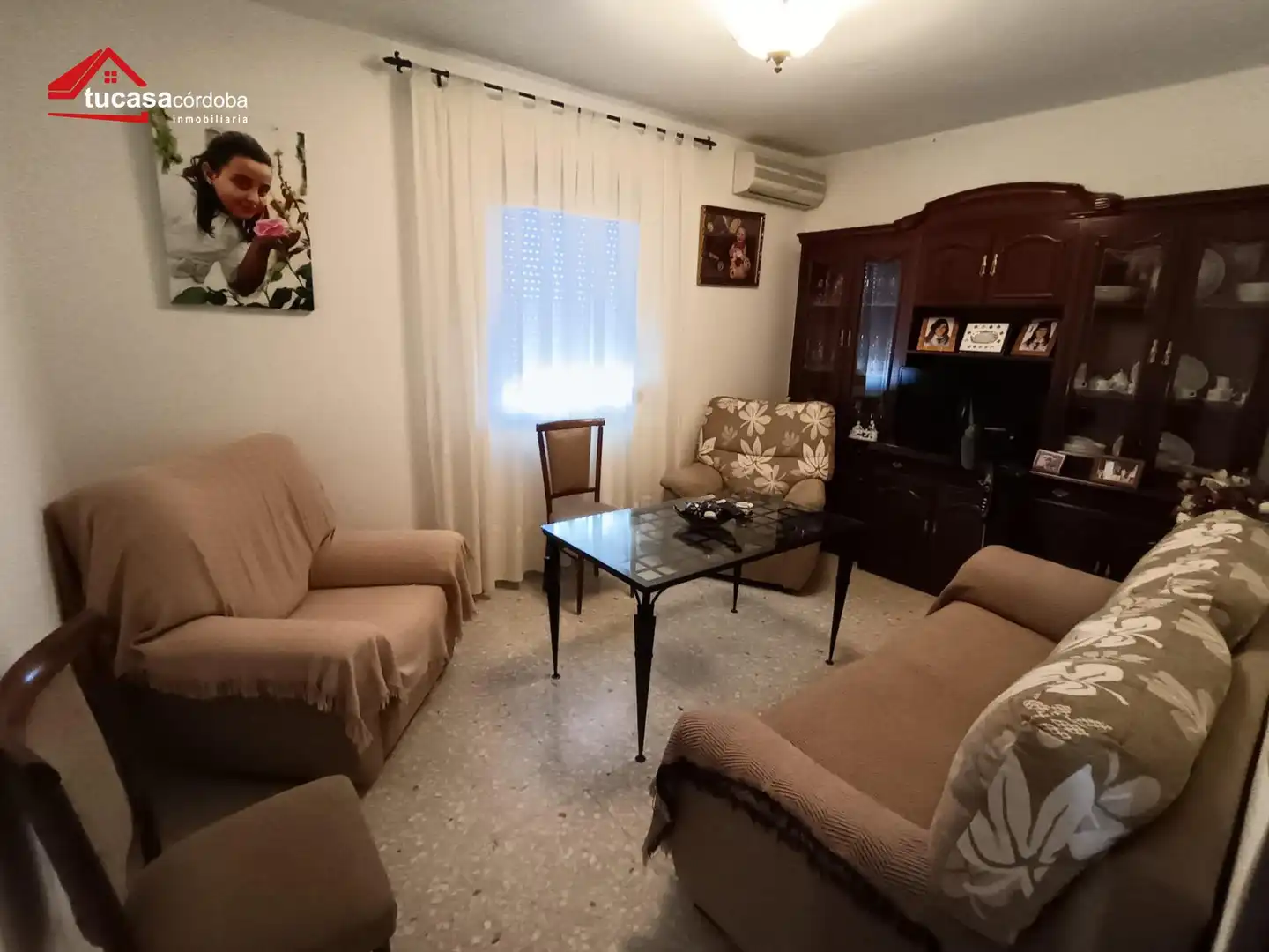 Sala de estar de Casa o chalet en venta en Guadalcázar con Aire acondicionado, Terraza y Trastero