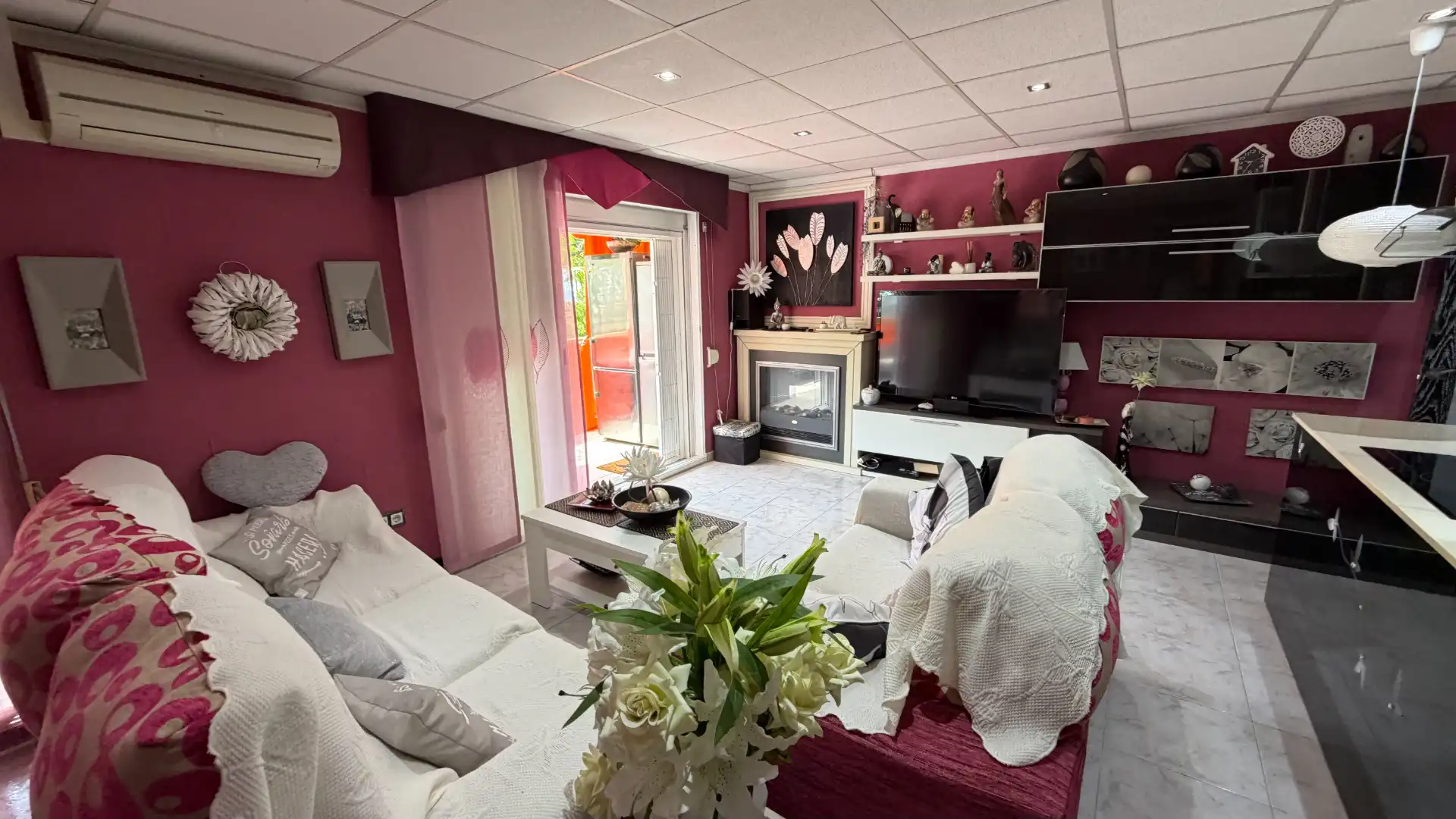 Sala de estar de Piso en venta en Vila-seca con Aire acondicionado, Calefacción y Amueblado