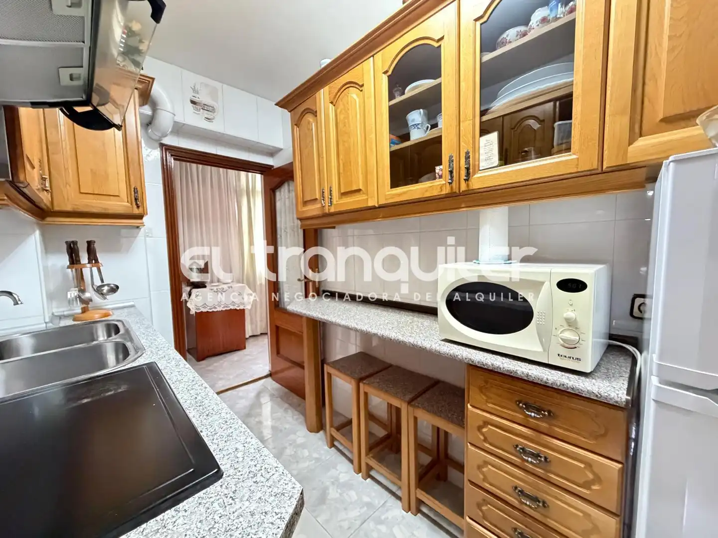 Cocina de Piso de alquiler en La Alhóndiga