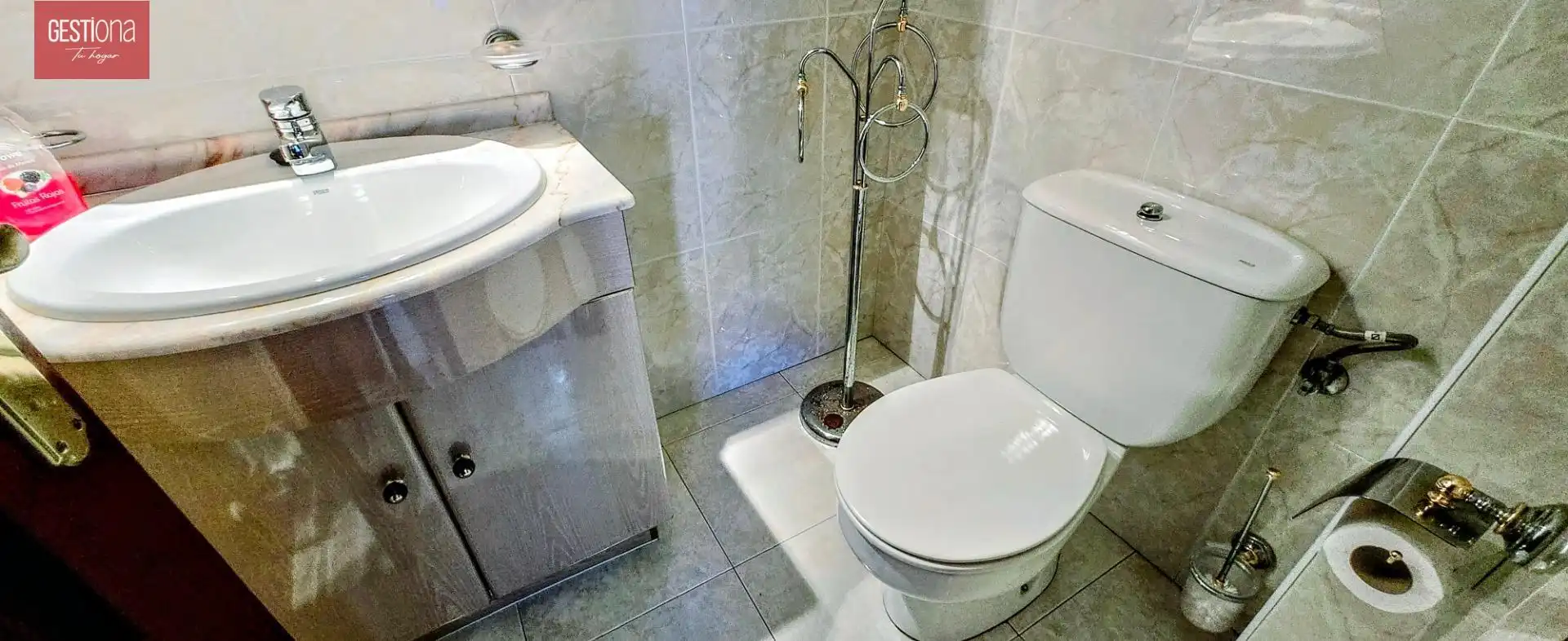 Bathroom of Ground floor for sale in Noja  with Heating, Terrace and Furnished