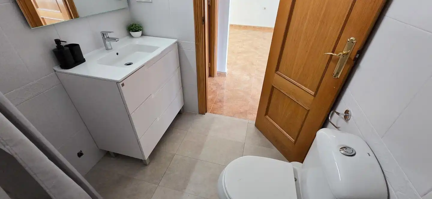 Bathroom of Flat for rent in Alicante / Alacant  with Furnished and Community pool