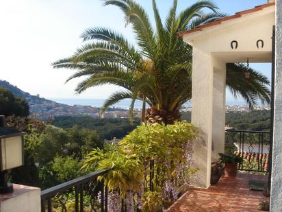 Exterior view of House or chalet for sale in Blanes  with Heating, Private garden and Terrace