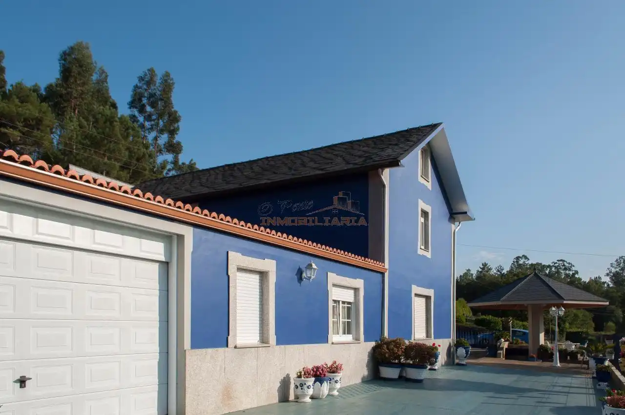 Vista exterior de Casa o chalet en venta en San Sadurniño con Calefacción, Jardín privado y Terraza