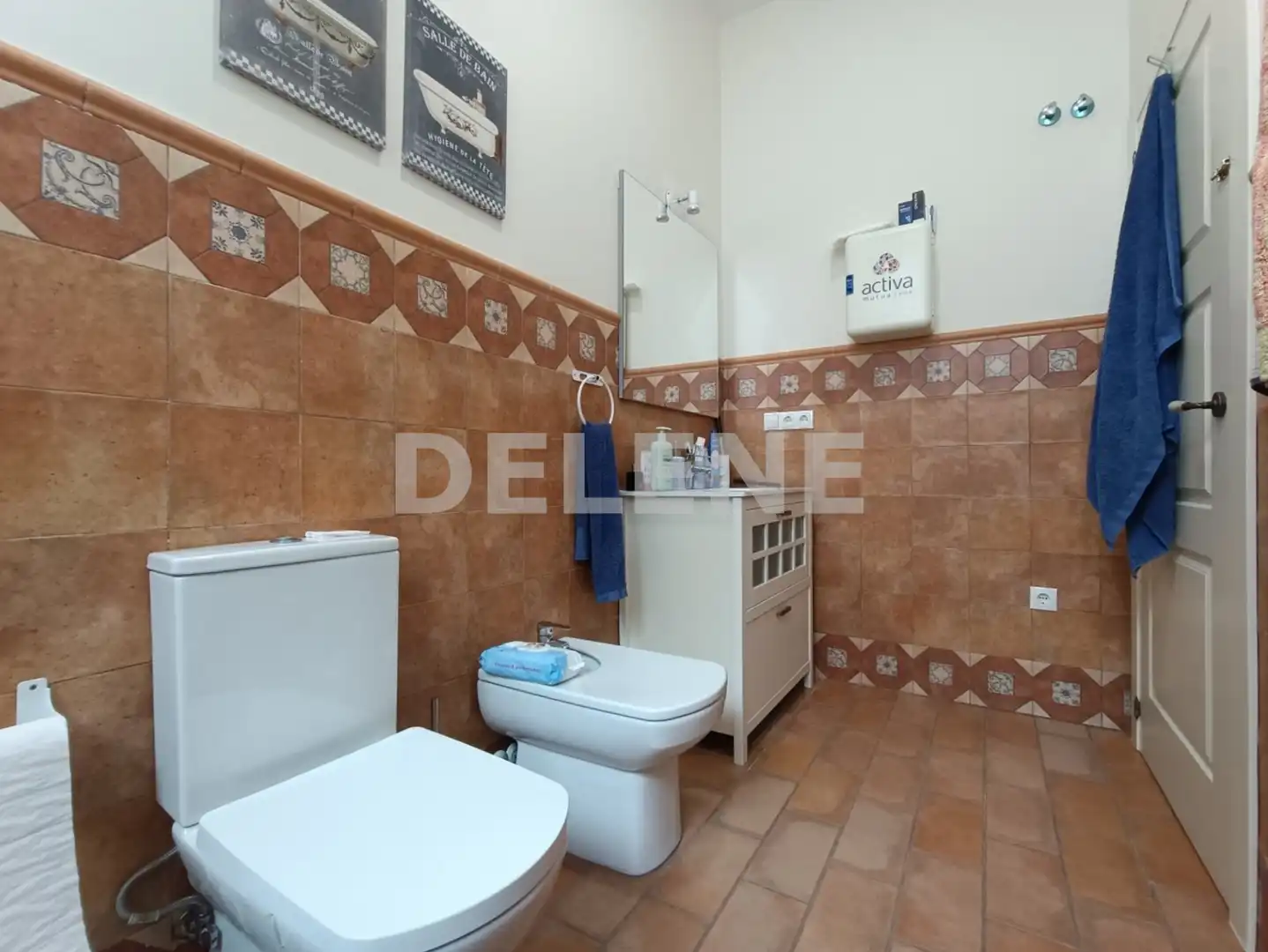 Bathroom of Houses for sale in Hellín  with Heating, Private garden and Parquet flooring