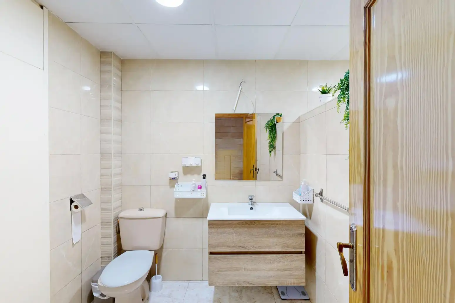 Bany de Casa adosada en venda en Cartagena amb Aire condicionat i Jardí privat