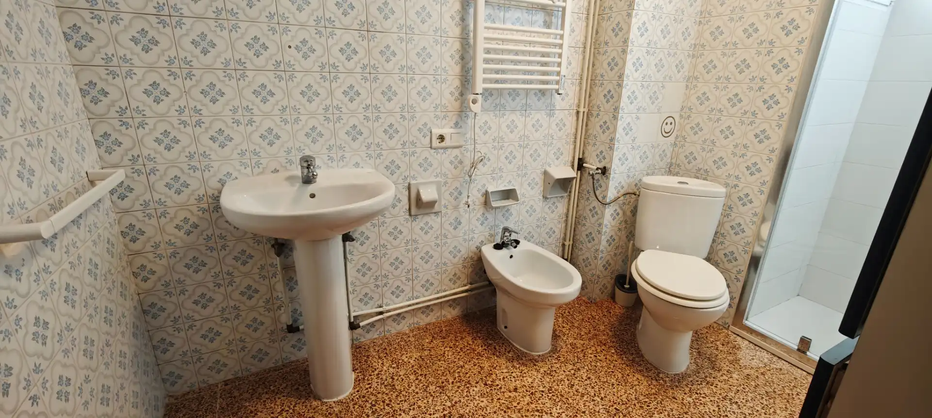 Badezimmer von Wohnung zur Miete in  Palma de Mallorca mit Klimaanlage und Terrasse