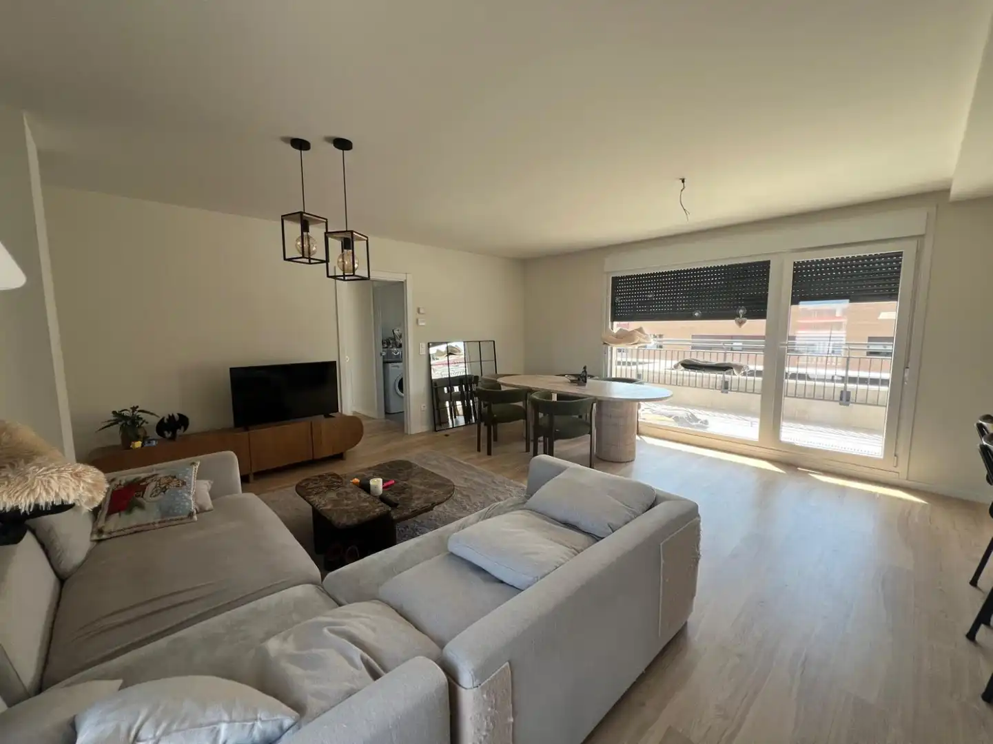 Living room of Flat for sale in Lardero  with Heating, Private garden and Parquet flooring
