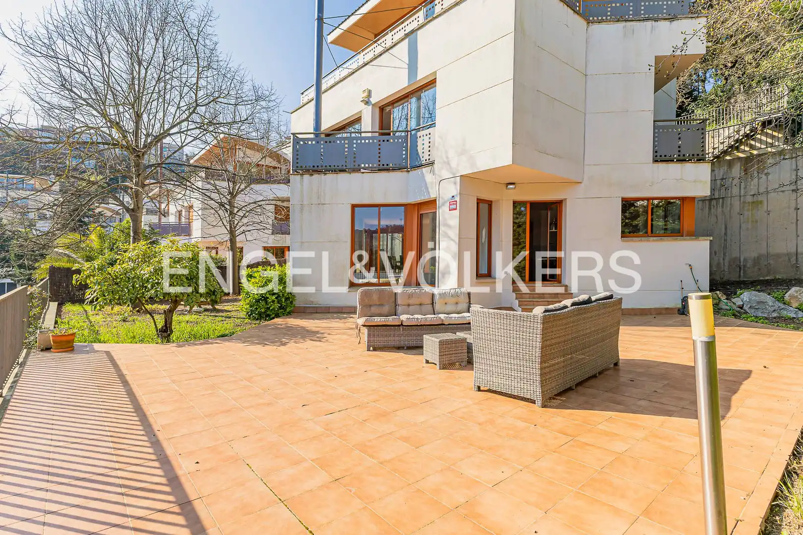 Terraza de Casa o chalet en venta en Barcelona con Aire acondicionado, Calefacción y Jardín privado