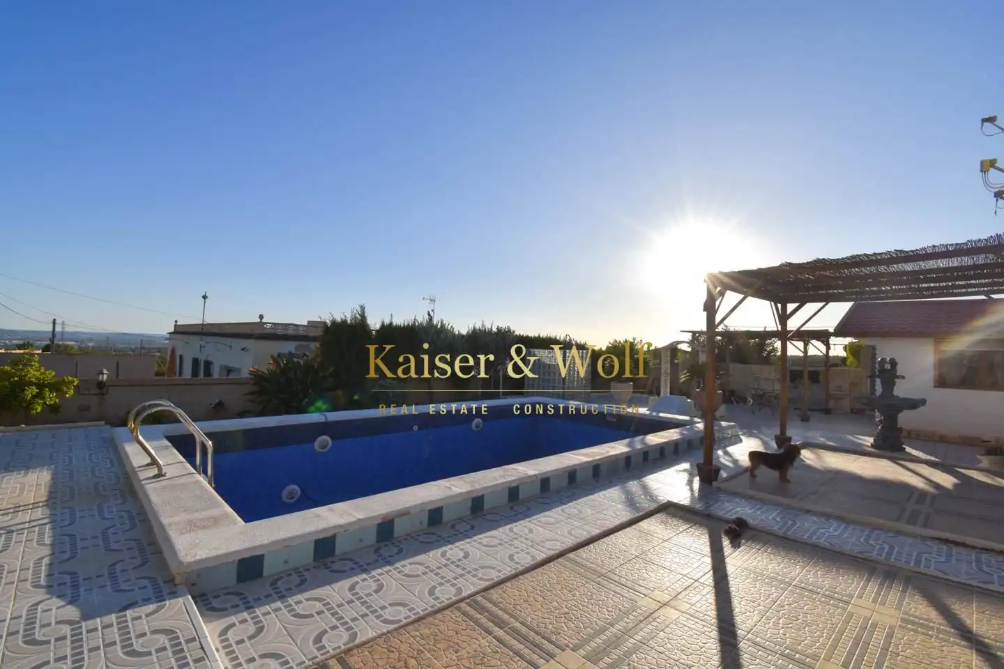 Piscina de Casa o xalet en venda en Albatera amb Aire condicionat, Piscina i Moblat