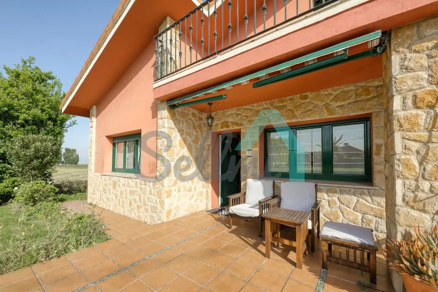 Terrassa de Casa o xalet en venda en Villaviciosa amb Calefacció, Jardí privat i Terrassa