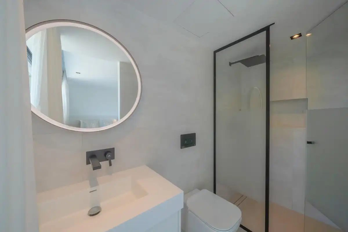 Baño de Casa adosada en venta en Jávea / Xàbia con Aire acondicionado, Calefacción y Terraza