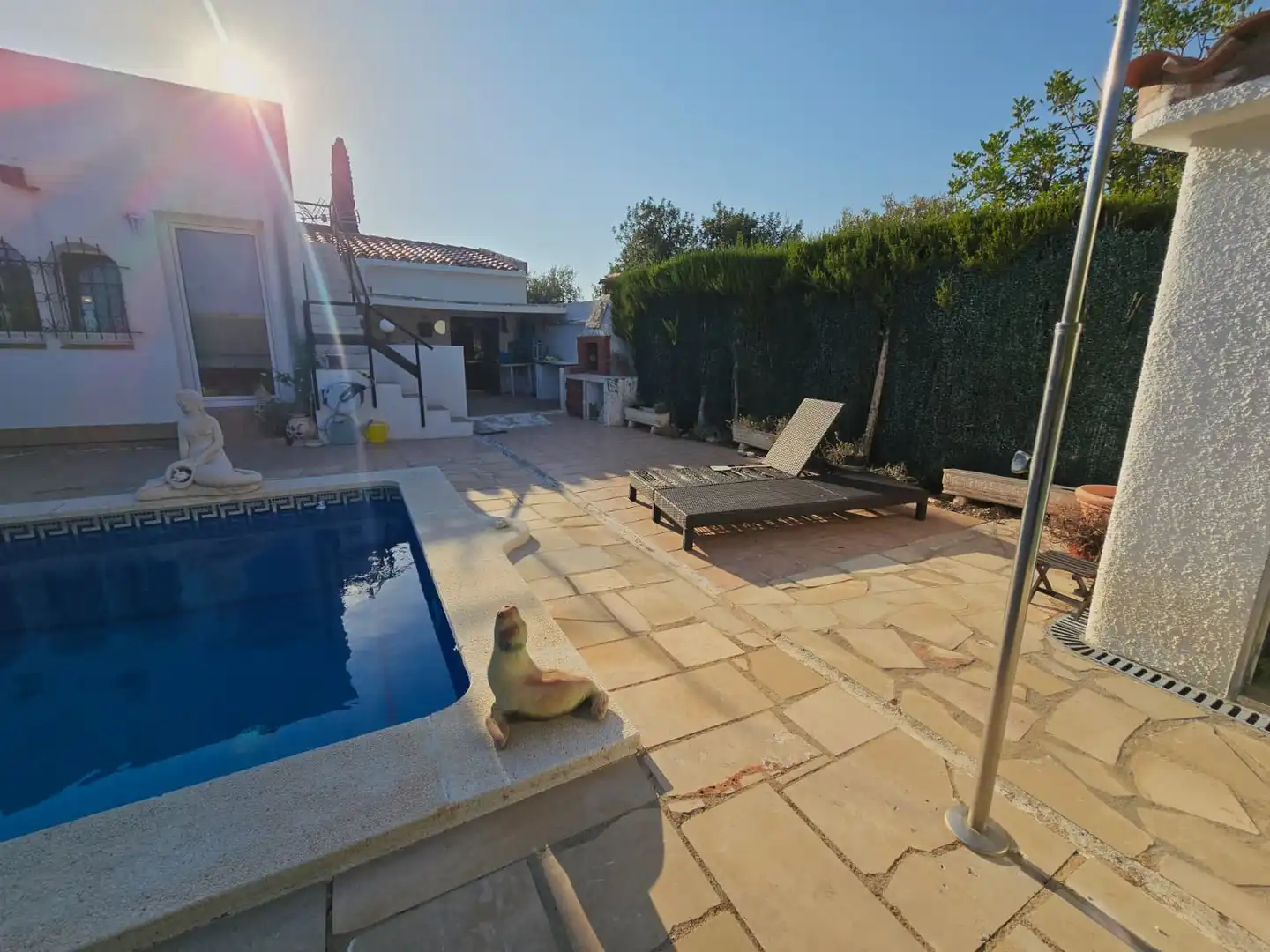 Piscina de Casa o xalet en venda en Mont-roig del Camp amb Jardí privat, Traster i Piscina