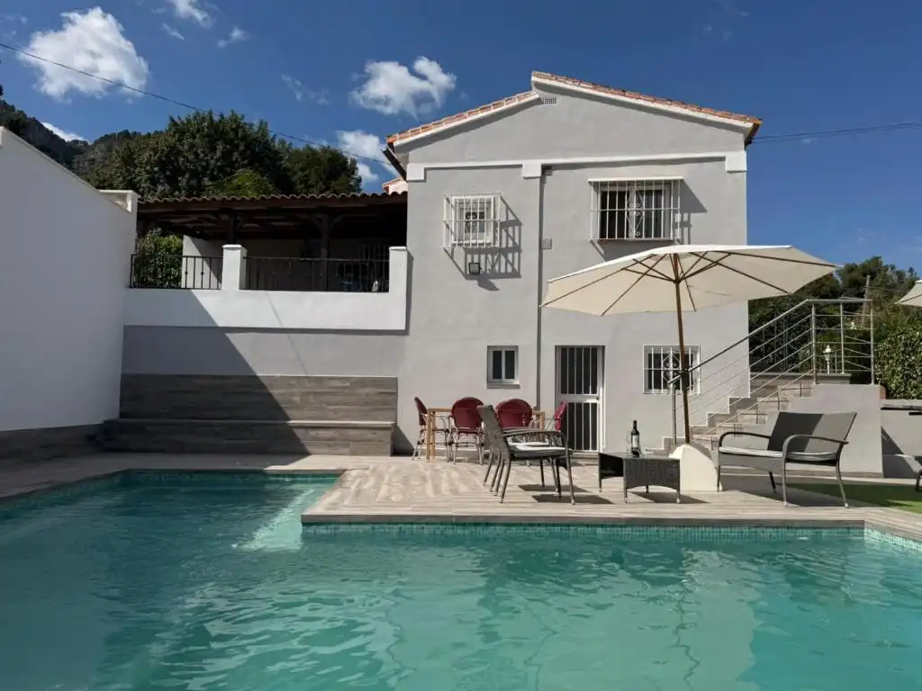 Villa mit Pool zur Miete in Manantiales - Lagar - Cortijo, imagen 2