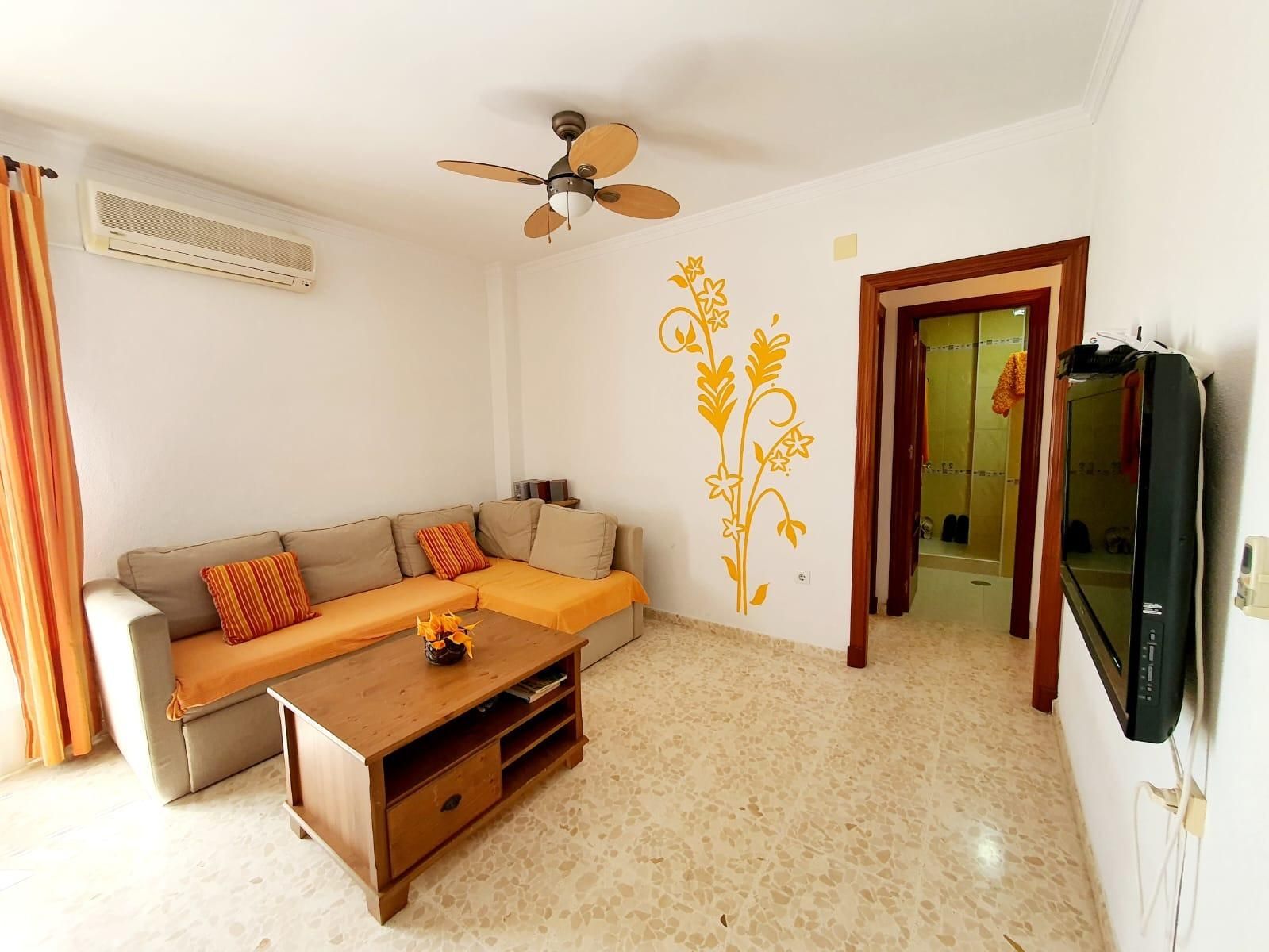 Living room of Flat for sale in Chipiona  with Air Conditioner, Heating and Balcony
