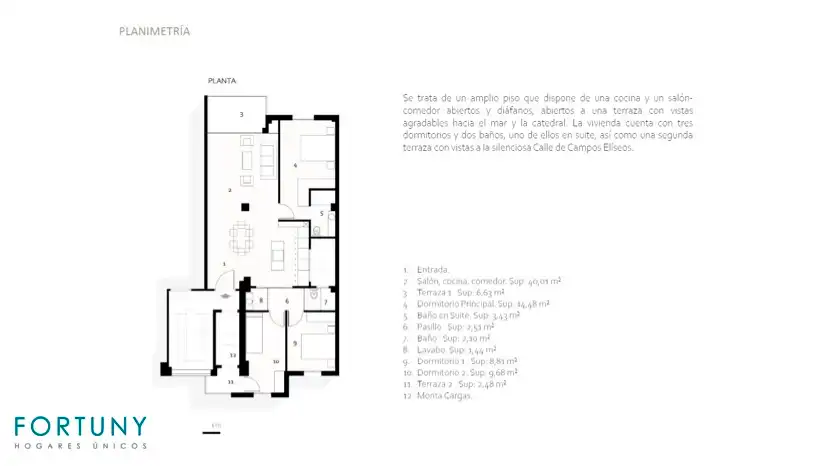 Flat with lift for sale in Paseo Reding 33, imagen 29