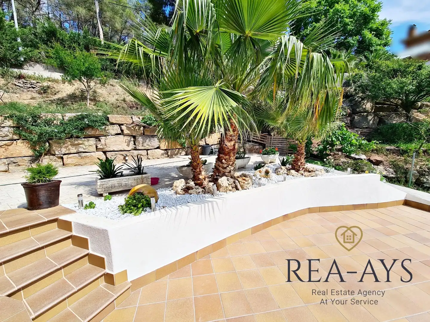 Terraza de Casa o chalet en venta en Cervelló con Aire acondicionado, Calefacción y Jardín privado