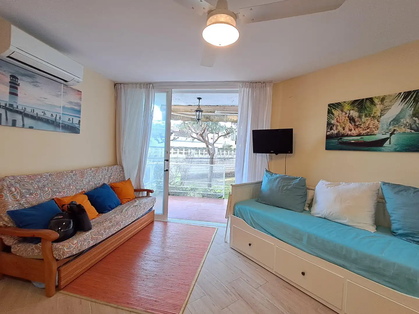 Sala de estar de Estudio en venta en Cambrils con Aire acondicionado, Calefacción y Terraza