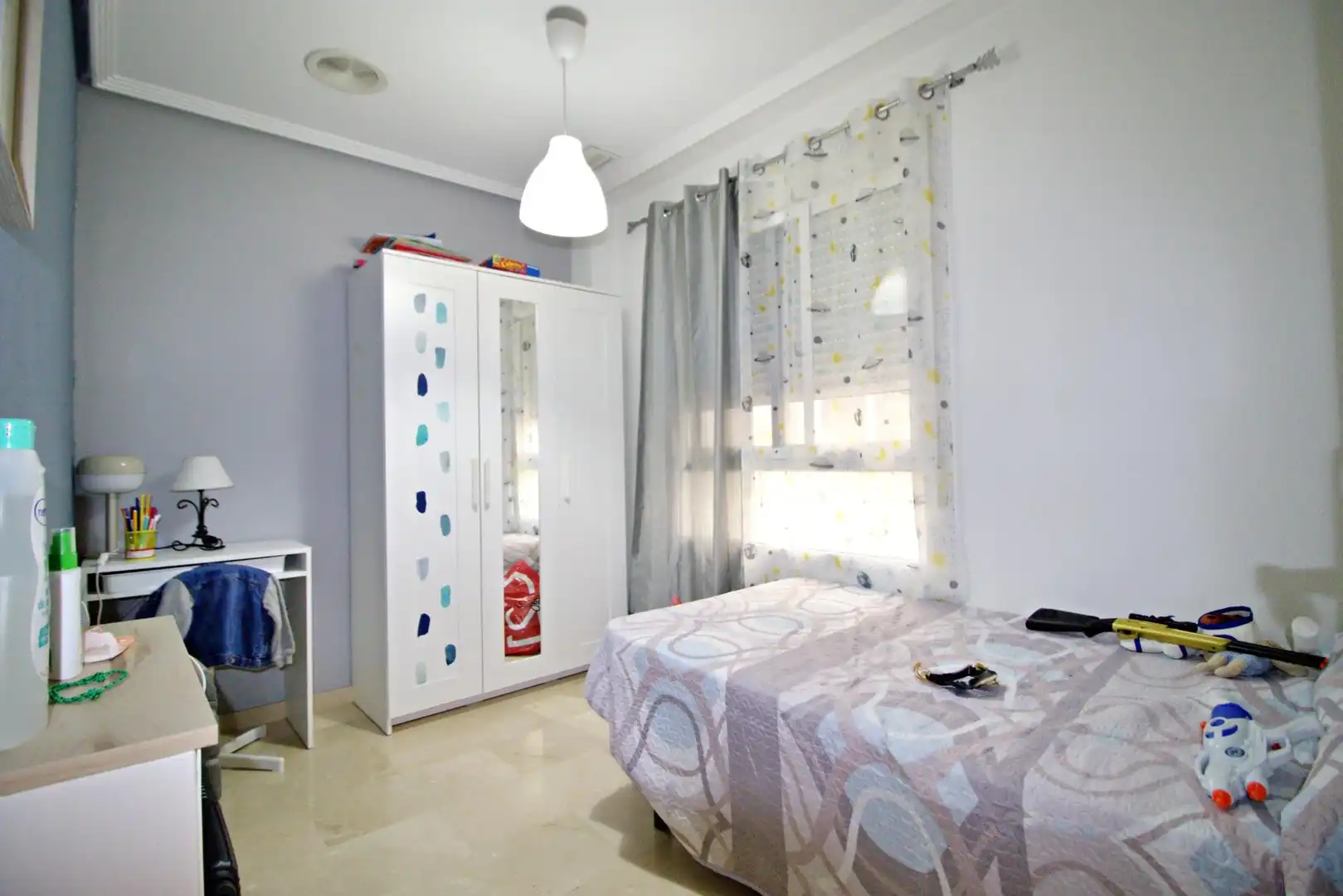 Bedroom of Flat for sale in Elche / Elx  with Air Conditioner and Alarm