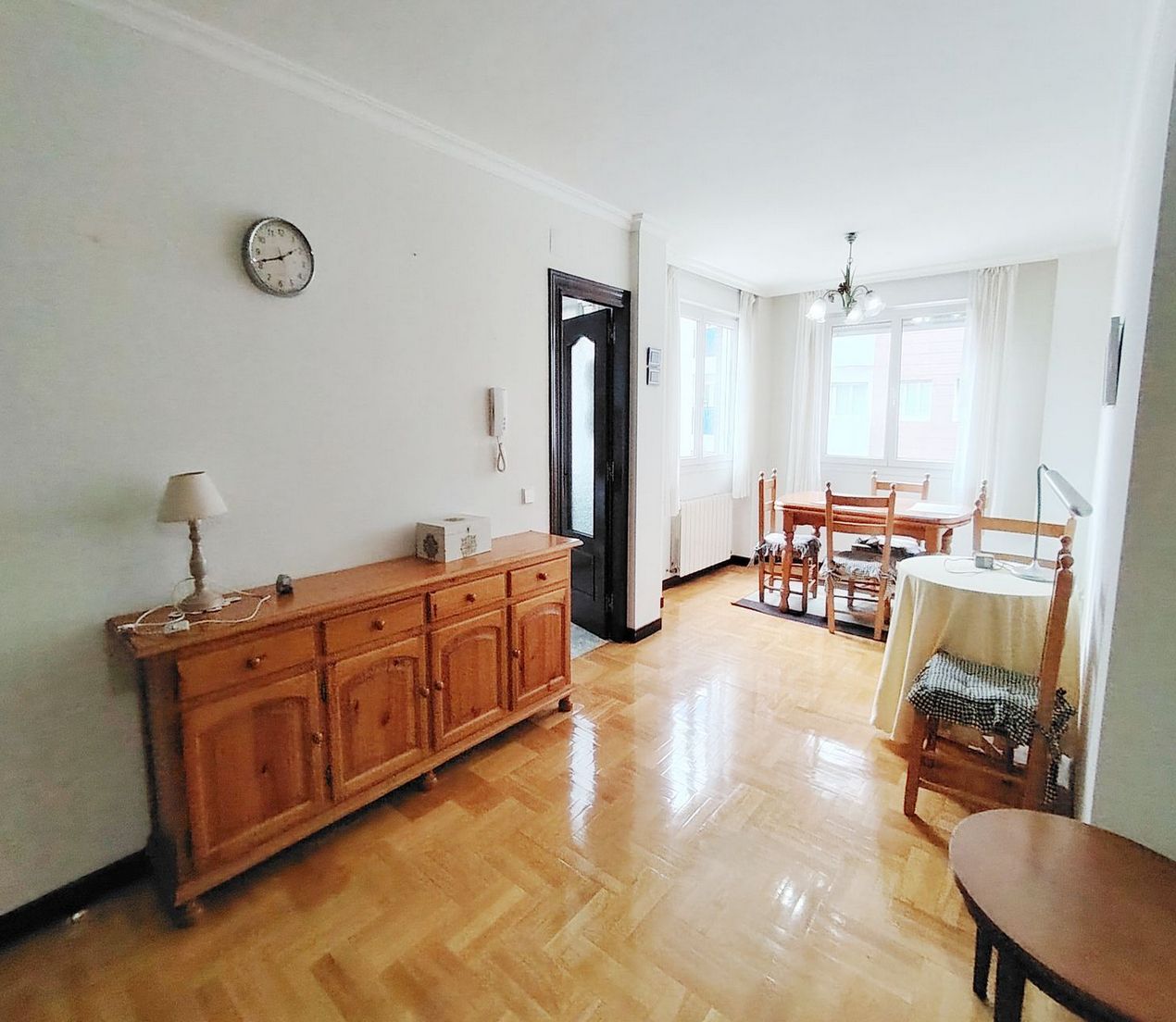 Living room of Flat for sale in Gijón   with Heating, Storage room and Oven