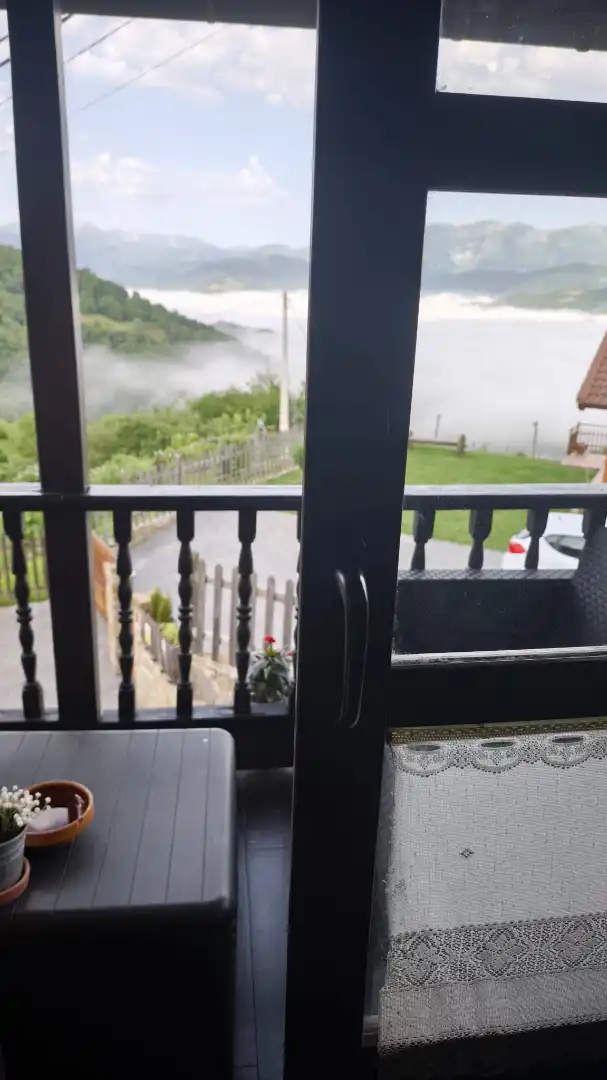 Terrassa de Casa o xalet en venda en Mieres (Asturias) amb Jardí privat, Terrassa i Traster