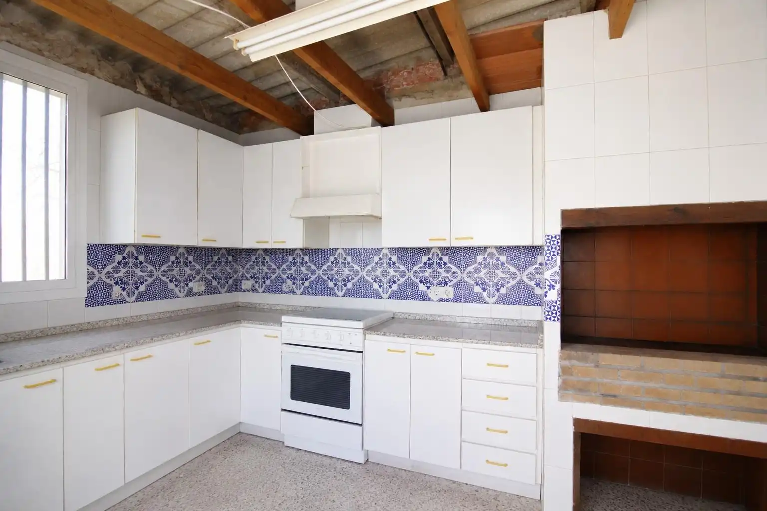 Cocina de Casa o chalet en venta en Elche / Elx con Jardín privado y Alarma