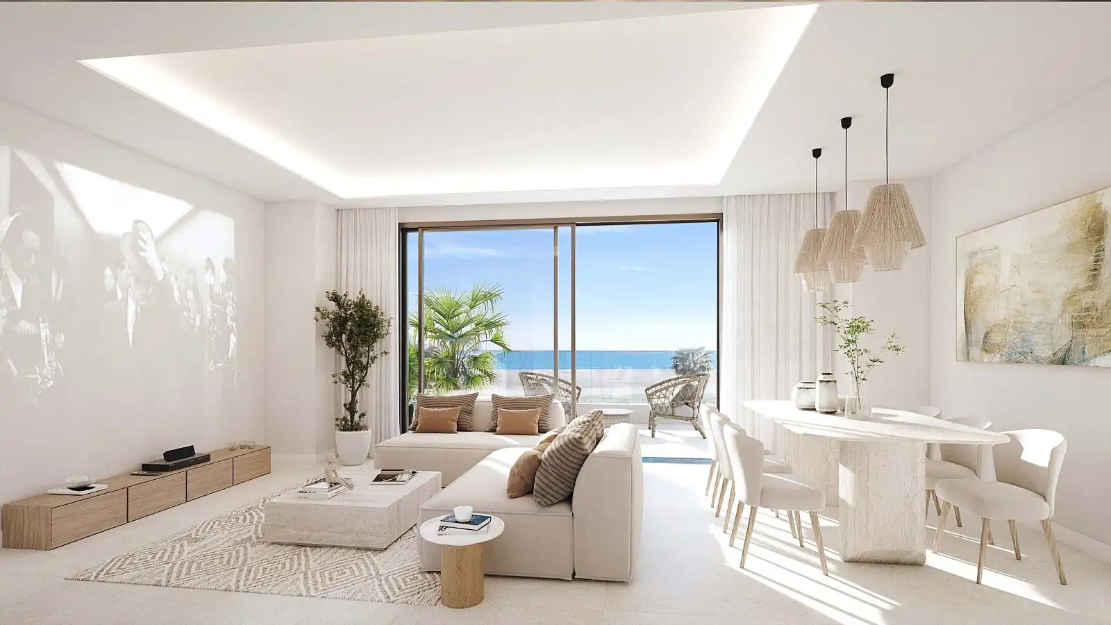 Living room of Apartments for sale in Málaga  with Air Conditioner, Terrace and Storage room