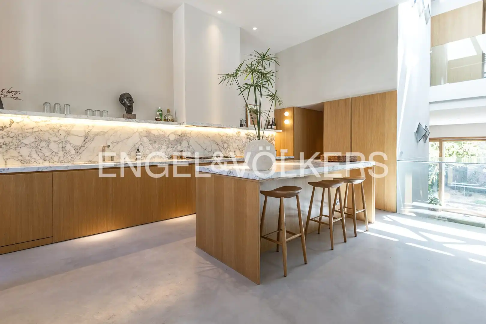 Kitchen of Houses for rent in Barcelona  with Air Conditioner, Heating and Private garden