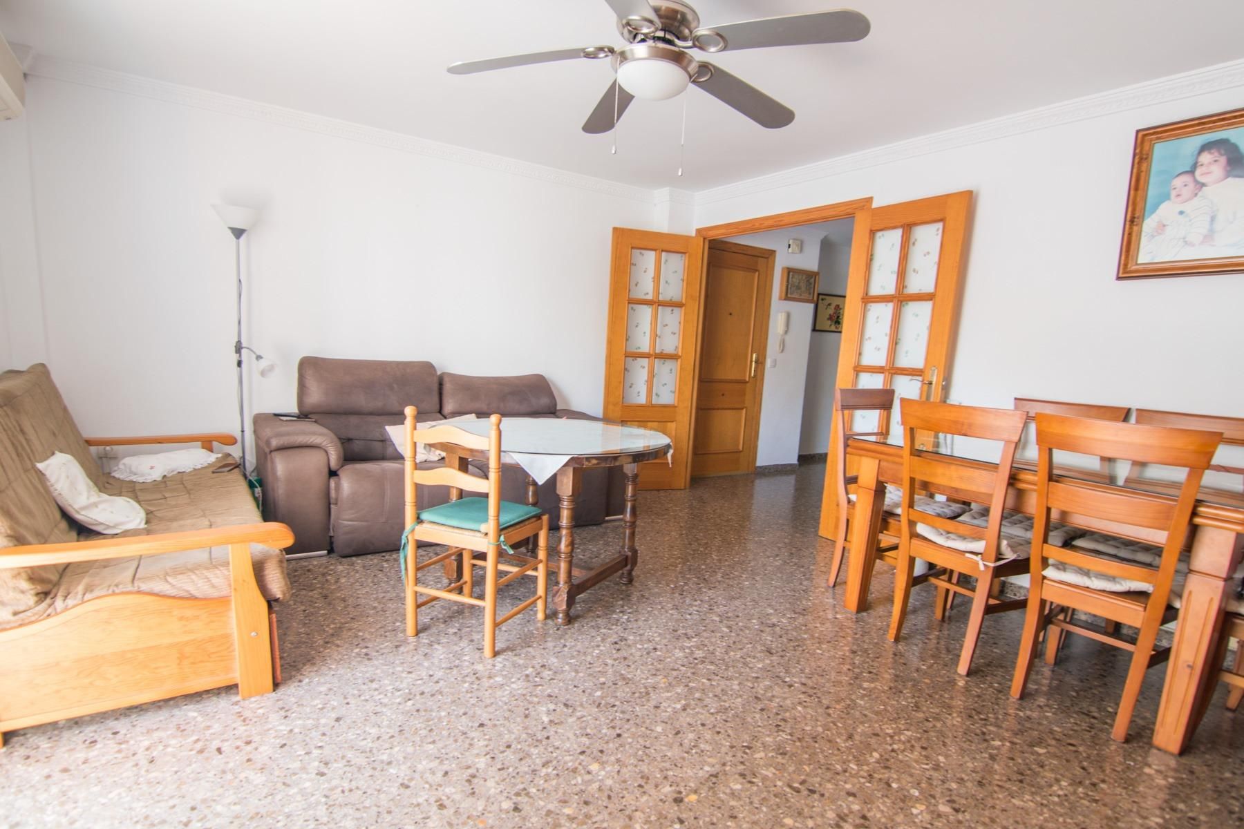 Sala de estar de Apartamento en venta en Gandia con Trastero y Balcón