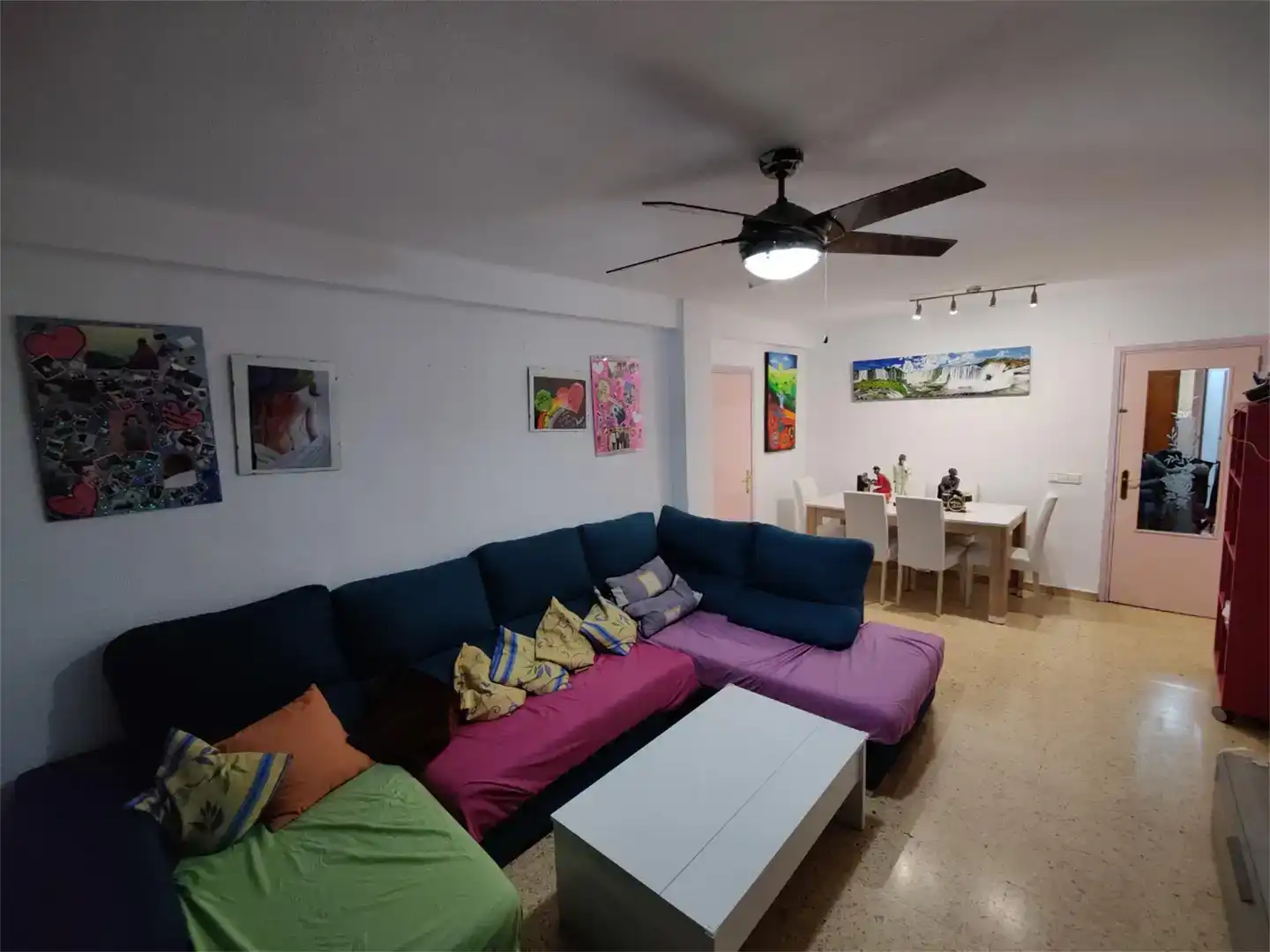 Sala de estar de Piso en venta en Puerto de Sagunto