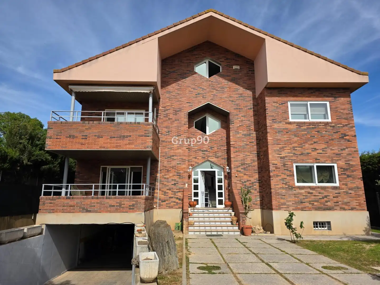 Vista exterior de Casa o chalet en venta en Lleida con Aire acondicionado, Calefacción y Jardín privado