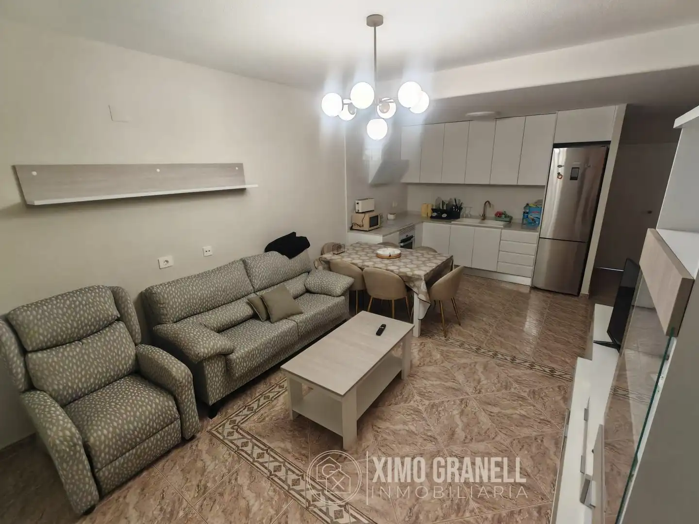 Living room of Houses for sale in Chilches / Xilxes  with Air Conditioner, Heating and Terrace