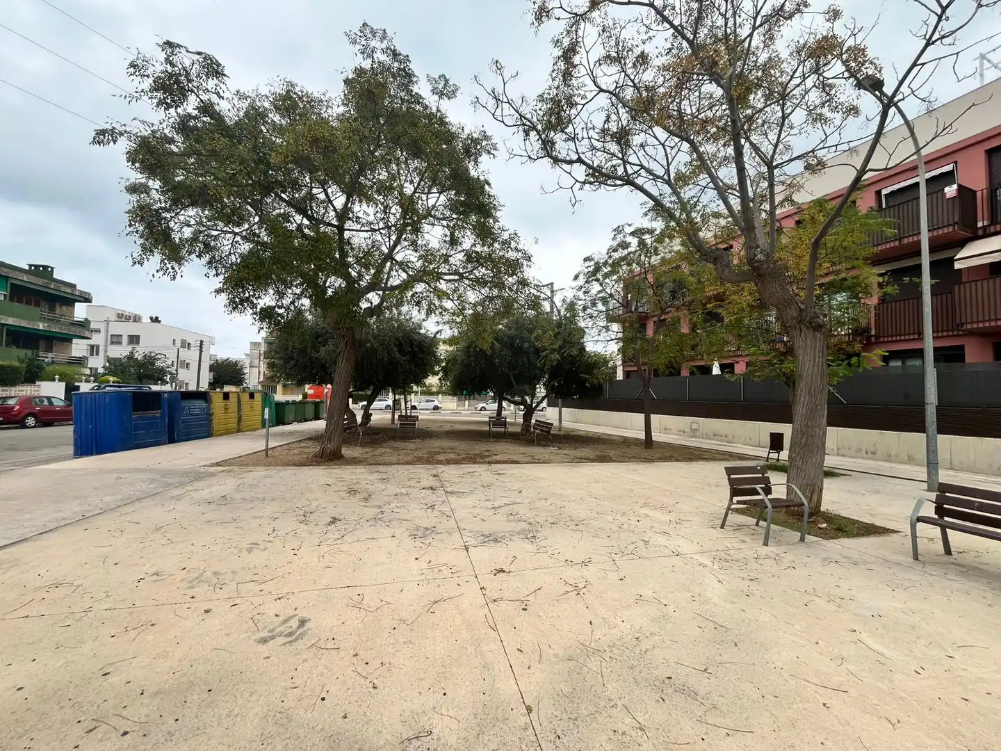 Exterior view of Flat for sale in Cubelles  with Air Conditioner, Parquet flooring and Terrace
