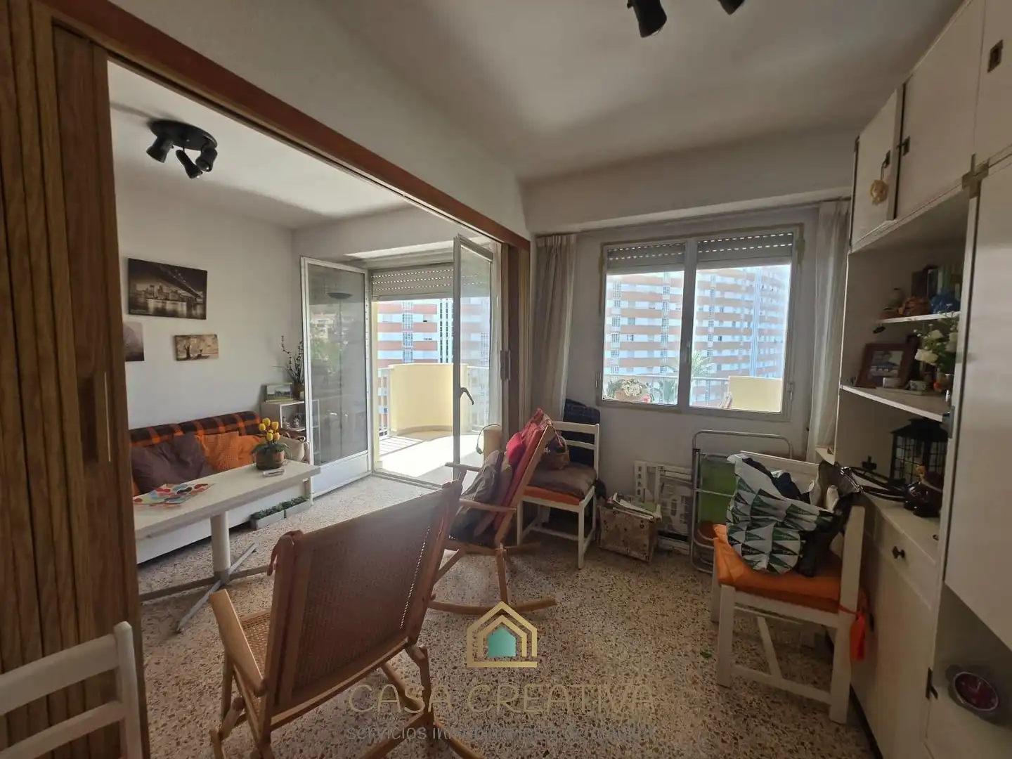 Living room of Flat for sale in Cullera  with Terrace and Balcony