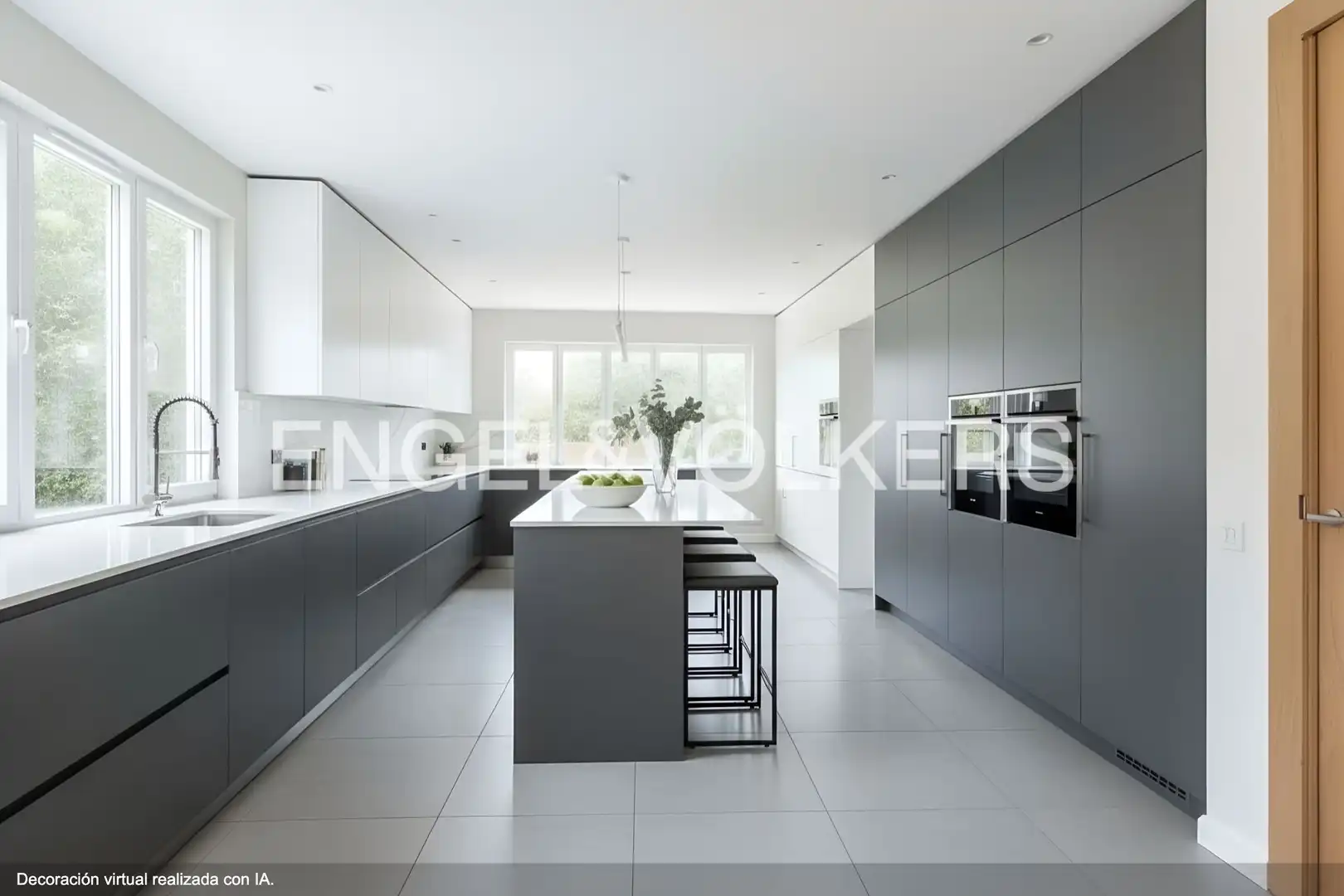 Kitchen of Houses for sale in Castelldefels  with Air Conditioner, Heating and Private garden